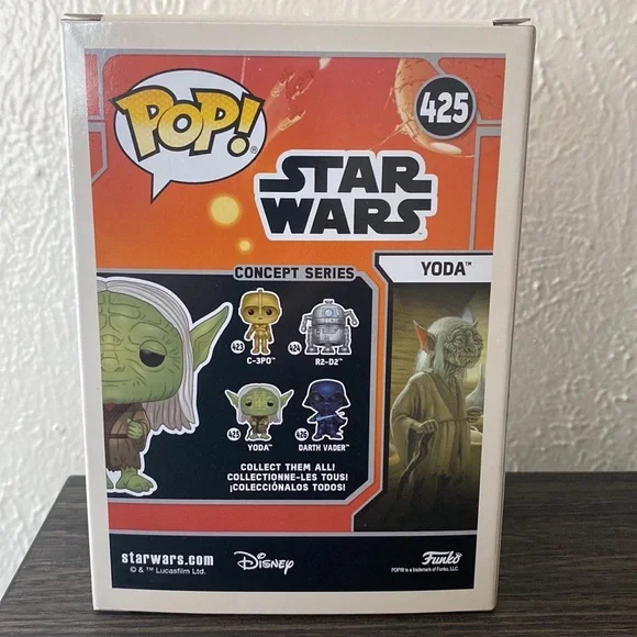 Funko Pop Star Wars 425 concept series Yoda - Picture 4 of 5